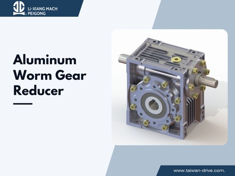 Durable Aluminum Worm Gear Reducer for Efficient Power Transmission