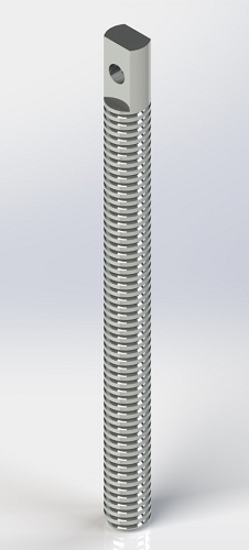 Worm Gear Linear Actuator H Bolt hole type