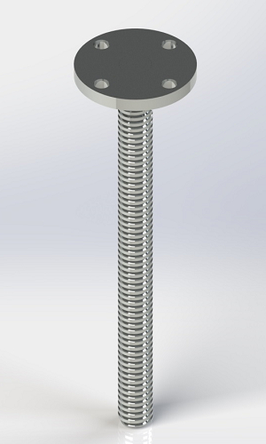 Worm Gear Linear Actuator T Top plate type